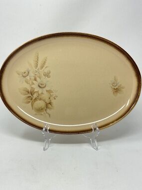 Denby Memories (retired) Stoneware Oval Serving Platter